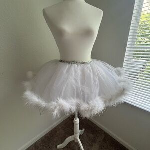 White Sparkly Tutu